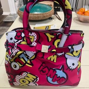 Adorable Hello Kitty Comic Strip Tote